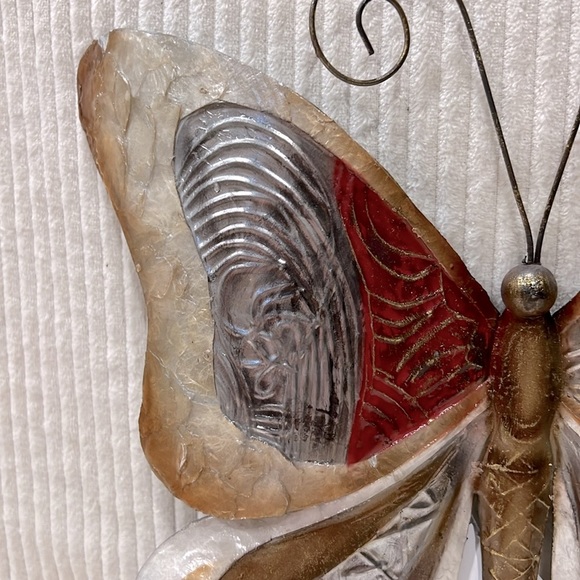 Handmade Metal Butterfly Wall Art - Picture 5 of 6